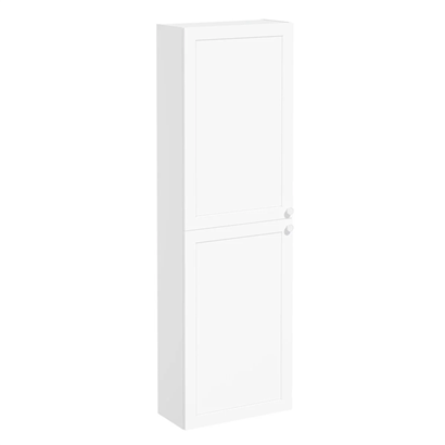Vitra Root Classic Boy Dolabı 55 Cm, Kapaklı, Dar Mat Beyaz