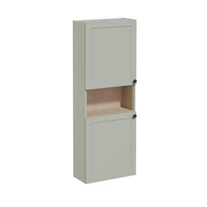 Vitra Root Classic Boy Dolabı 55 Cm, Kapaklı, Dar, Kısa Mat Retro Yeşil