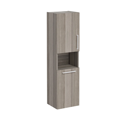 Vitra Root Flat Boy Dolabı 40 Cm, Kapaklı, Kısa Çamaşır Sepetli, Cordoba, Sol