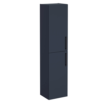Vitra Root Flat Boy Dolabı 40 Cm, Kapaklı Mat Lacivert