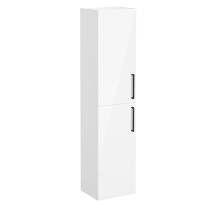 Vitra Root Flat Boy Dolabı 40 Cm, Kapaklı Parlak Beyaz