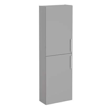 Vitra Root Flat Boy Dolabı 55 Cm, Kapaklı, Dar Mat Kaya Gri