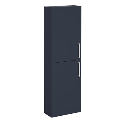 Vitra Root Flat Boy Dolabı 55 Cm, Kapaklı, Dar Mat Lacivert