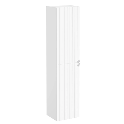 Vitra Root Groove Boy Dolabı 40 Cm, Kapaklı Mat Beyaz
