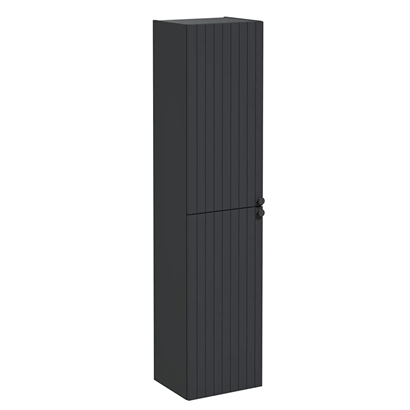 Vitra Root Groove Boy Dolabı 40 Cm, Kapaklı Mat Grafit