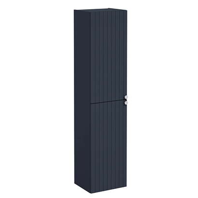 Vitra Root Groove Boy Dolabı 40 Cm, Kapaklı Mat Lacivert