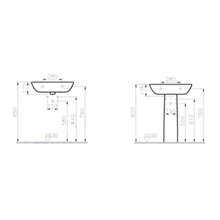 Vitra S20 Kolon Ayak