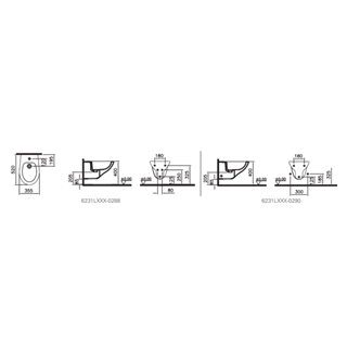 Vitra S20 Round Asma Bide, 52 Cm
