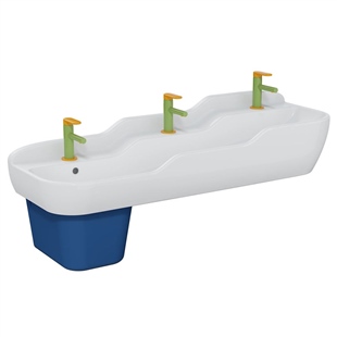 Vitra Sento Kids Üçlü Çocuk Lavabo (Üç Kademeli), 125 Cm