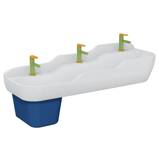 Vitra Sento Kids Üçlü Çocuk Lavabo (Üç Kademeli), 125 Cm