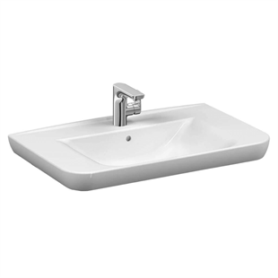 Vitra Sento Lavabo 80 Cm, Parlak Beyaz