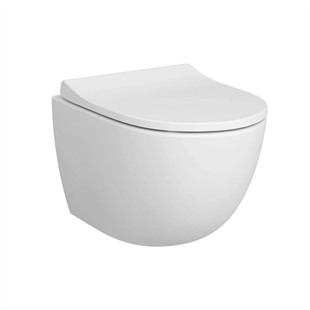 Vitra Sento Rim-Ex Kısa Beyaz Asma Klozet, 50 Cm