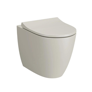 Vitra Sento Rim-Ex Dtd Yerden Tek Klozet Mat Bej, 54 Cm