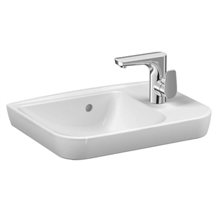 Vitra Sento Soldan Armatür Delikli Lavabo, 50 Cm
