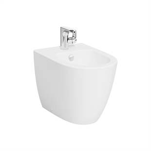 Vitra Sento Yerden Duvara Tam Dayalı Yerden Bide Mat Beyaz, 54 Cm