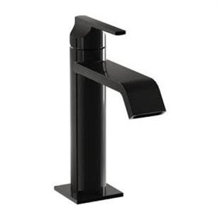 Vitra Suit Parlak Siyah Lavabo Bataryası
