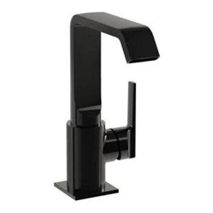 Vitra Suit Lavabo Bataryası Yandan Parlak Siyah