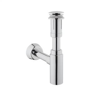 Vitra T Tipi Krom Lavabo Sifonu
