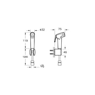 Vitra Bide Taharet Duşu A45705