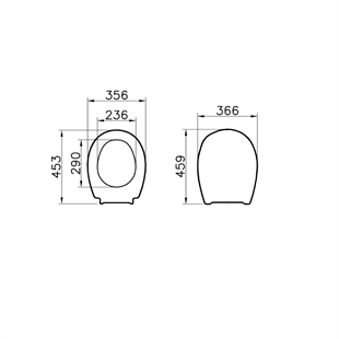 Vitra Universal Klozet Kapağı
