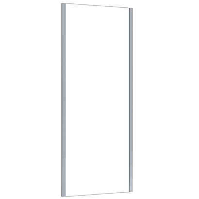 Vitra Üniversal Yan Panel Şeffaf Duşakabin 75 cm Parlak Gümüş