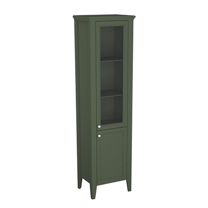 Vitra Valarte Neo Boy Dolabı 55 Cm, Cam Kapaklı Retro Yeşil, Sağ