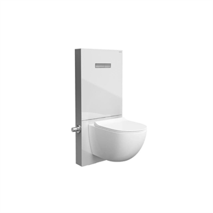 Vitra Vitrus Asma Klozetler İçin Cam Rezervuar Stop Valfli, 3/6 L, Beyaz