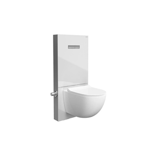 Vitra Vitrus Asma Klozetler İçin Cam Rezervuar Stop Valfli, 2,5/4 L, Beyaz