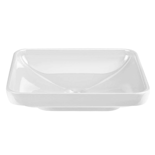 Vitra Water Jewels 60 Cm Parlak Beyaz Dikdörtgen Tezgah Üstü Lavabo