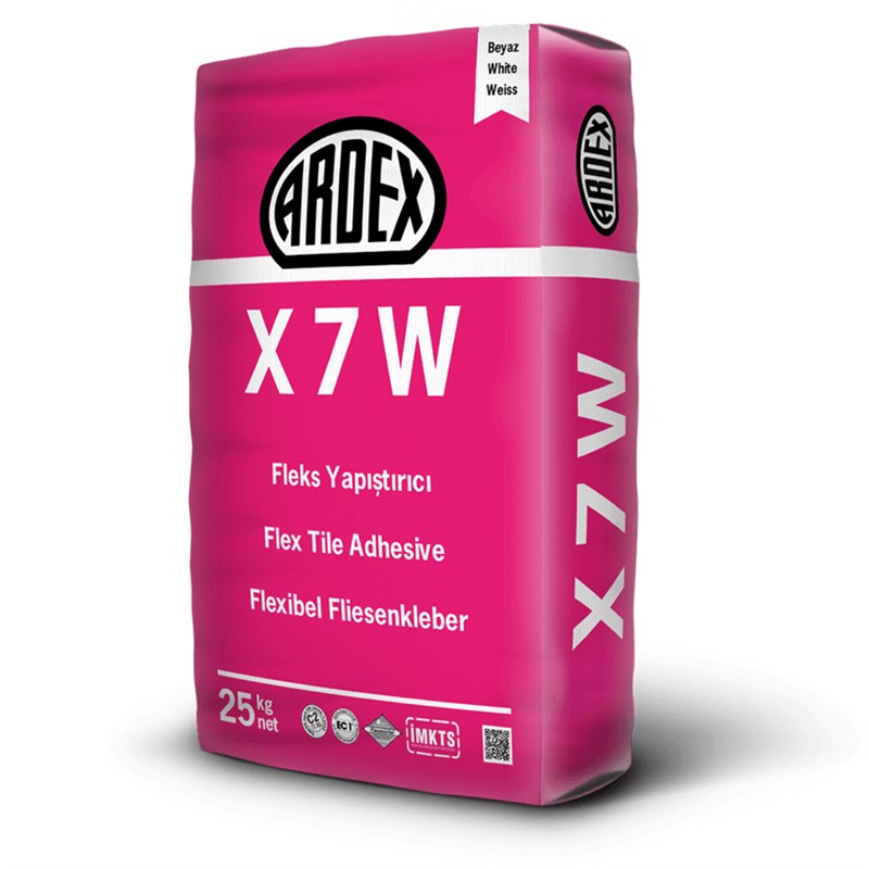 Ardex X 7 W Beyaz Flex Seramik Yapıştırıcı 25 kg ARD40002 | Bauzade