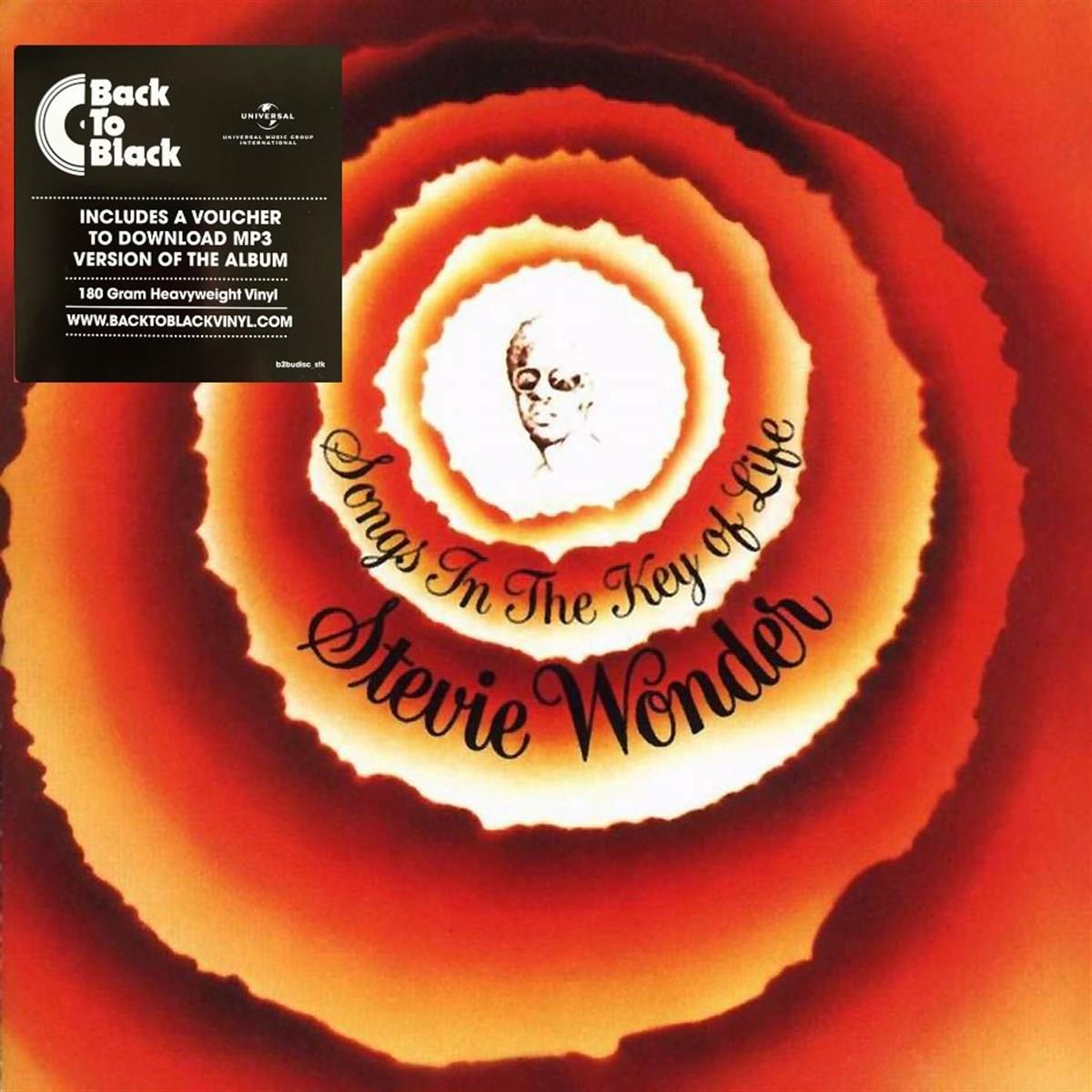 Stevie Wonder - Songs In The Key Of Life (2 LP + 1 Single Plak)