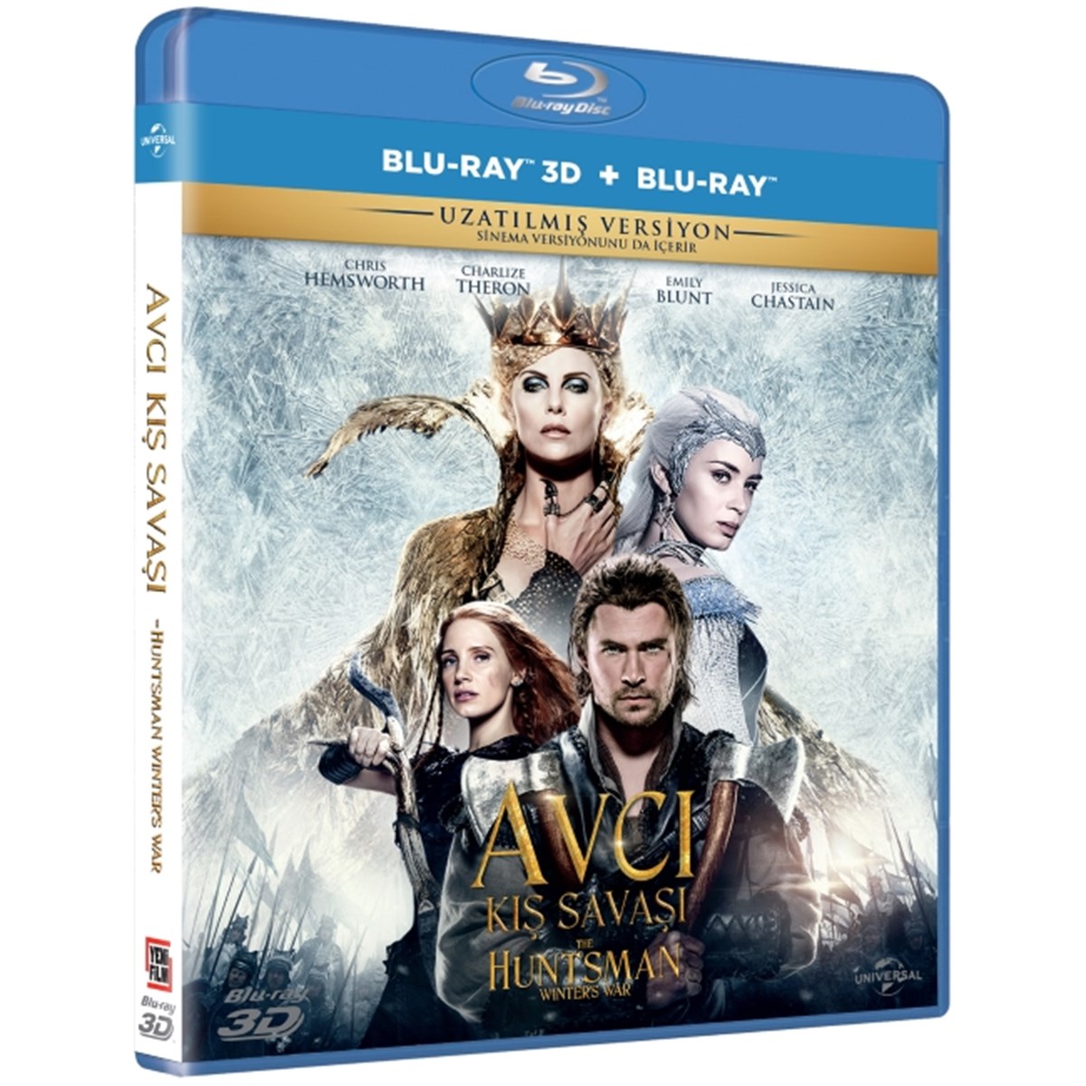 Avcı: Kış Savaşı - The Huntsman: Winter's War (3D+2D Blu-Ray)