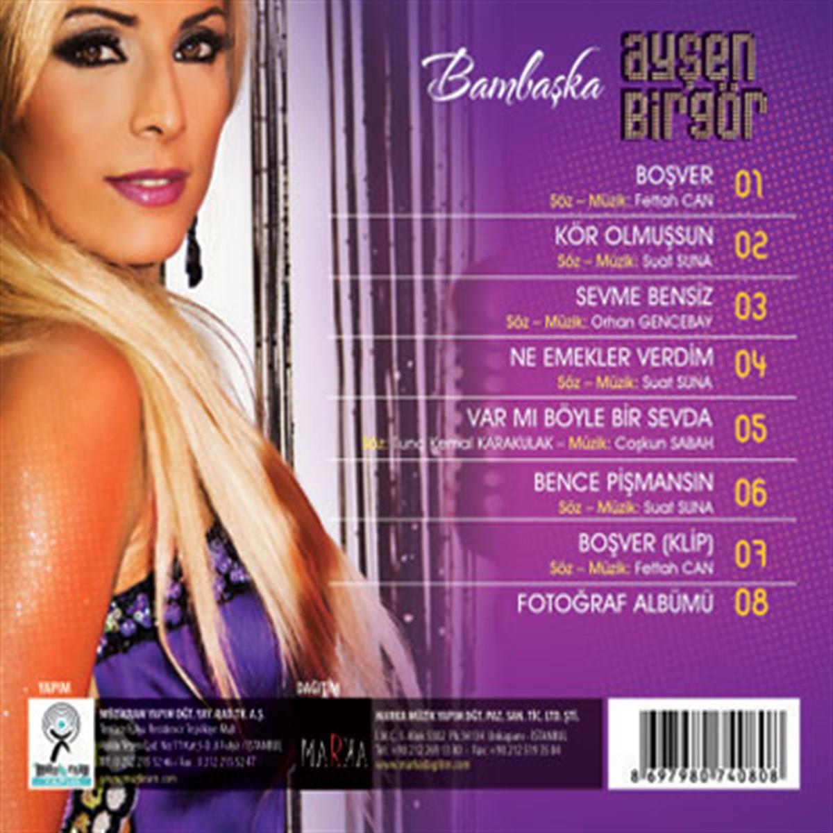 BoşverSöz & Müzik: Fettah CanKör Olmuşsun Söz & Müzik: Suat SunaSev...