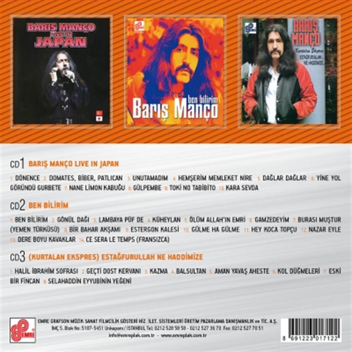 Barış Manço- Arşiv Serisi 5 ( 3 CD ) (CD) | esenshop - Plak