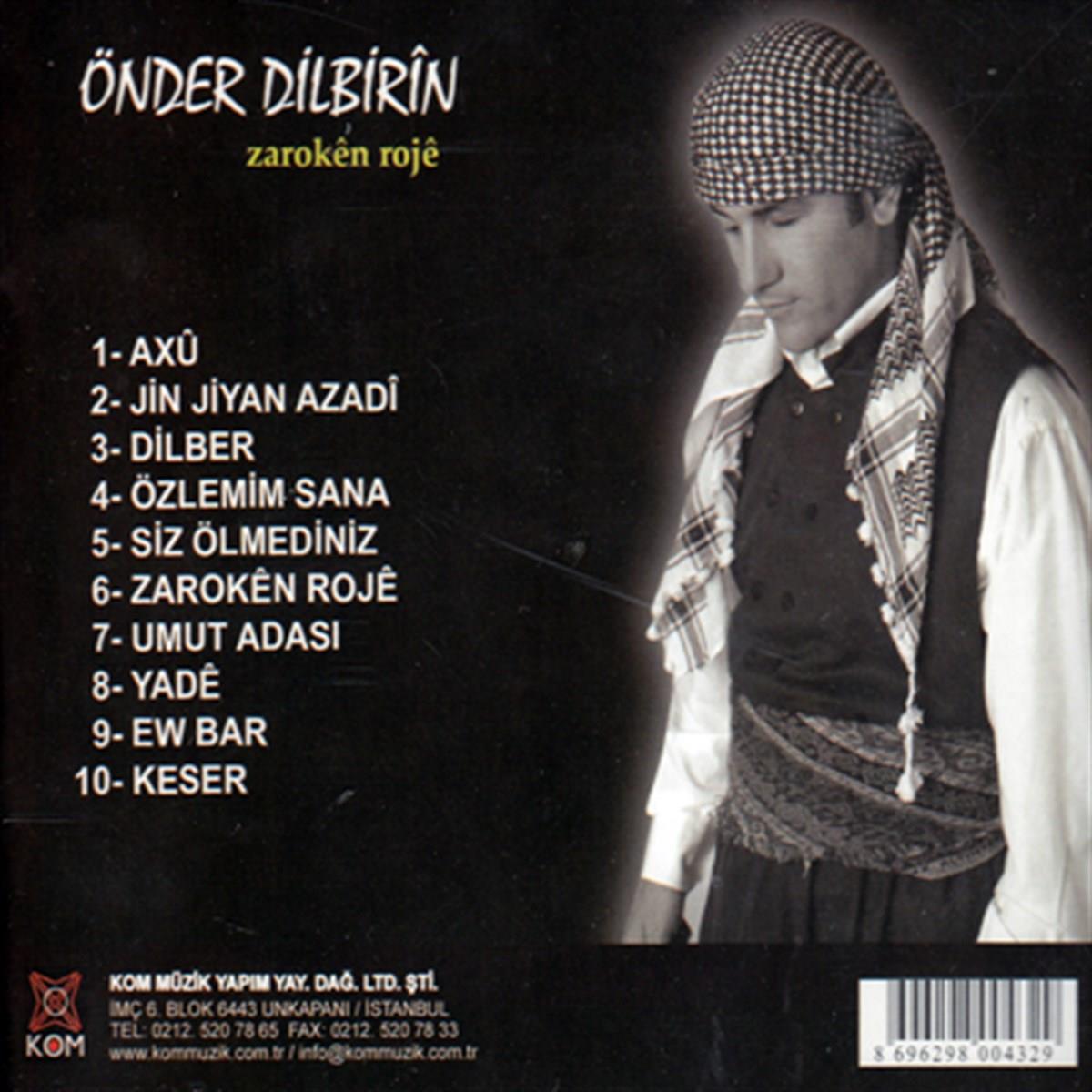 Önder Dilbirin - Zaroken Roje (CD) | esenshop - Plak, LP, CD, DVD