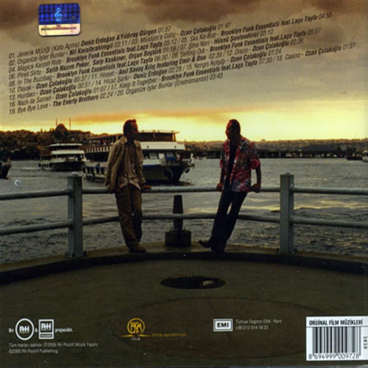 Organize Işler - Orginal Film Müzikleri (CD) | esenshop - Plak, LP, CD, DVD