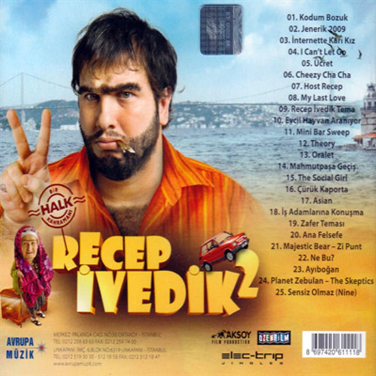 Recep İvedik - Film Müzikleri 2 (CD) | esenshop - Plak, LP, CD, DVD