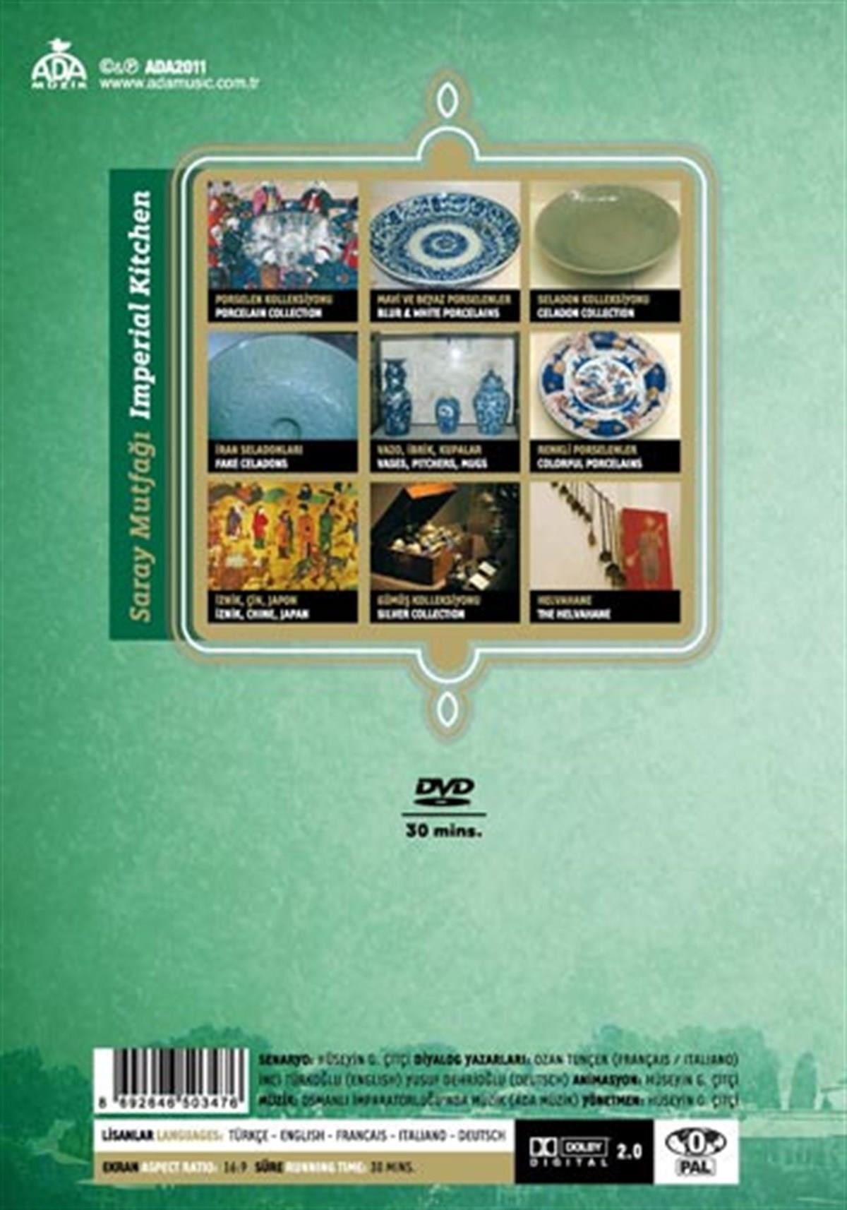Saray Mutfağı Porselen ve Gümüş Kolleksiyonu - Imp erial Kitchen Porcelain  & Silver Collections (DVD)