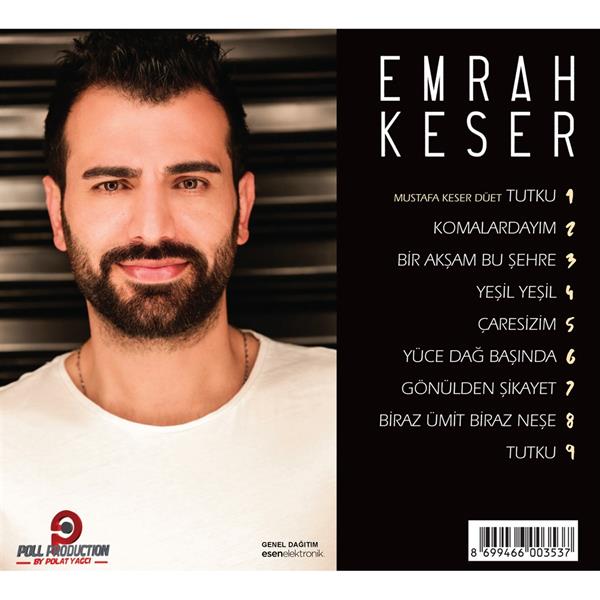 Emrah Keser - Tutku (CD) | esenshop - Plak, LP, CD, DVD