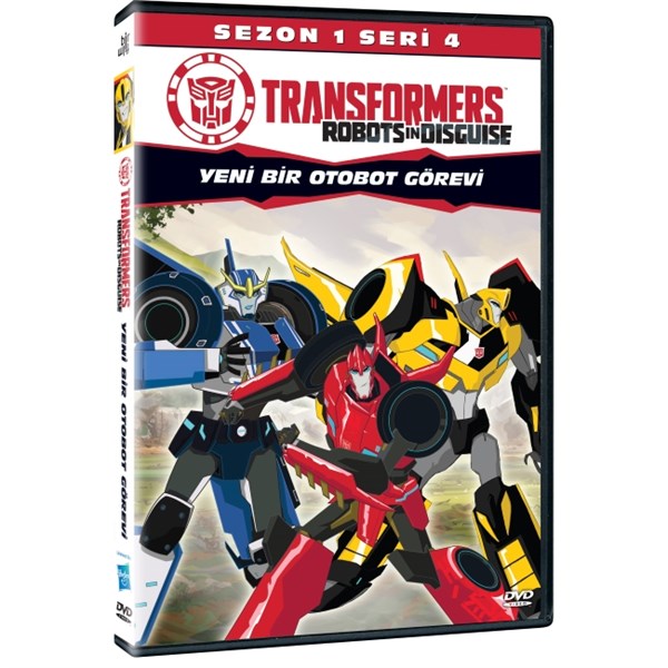 未開封ハズブロ トランスフォーマー ROBOTS IN DISGUISE 4種 Transformers - Robots In Disguise Sezon 1 Seri 4