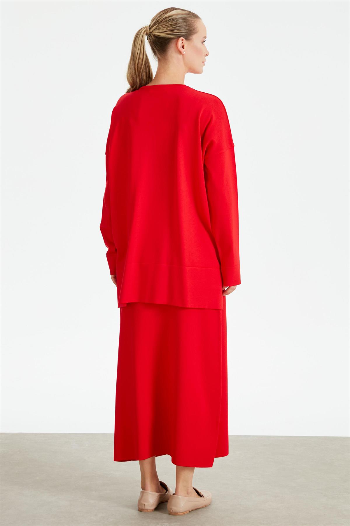 ETEKLİ RAYON TAKIM KIRMIZI