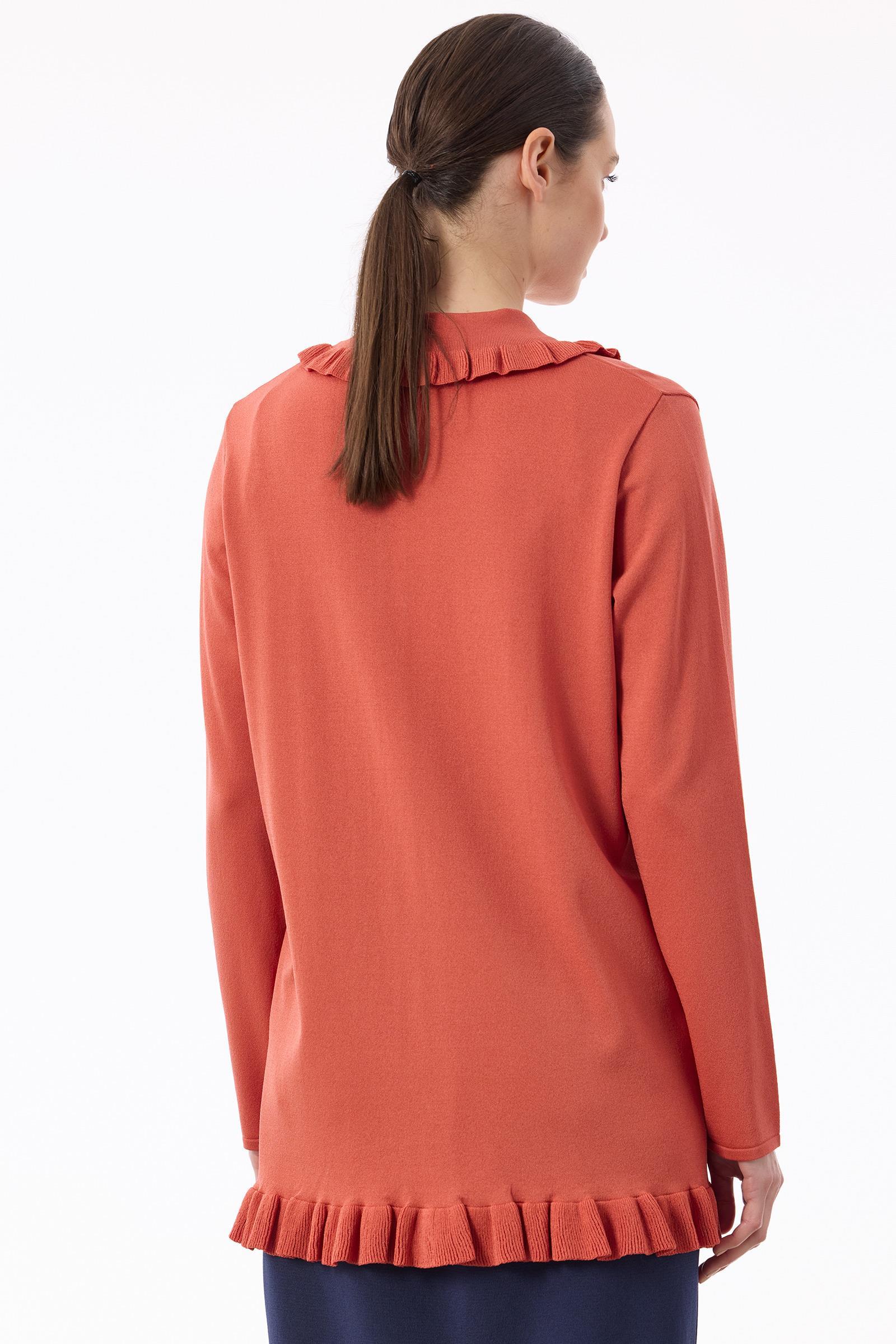 Fırfır Detaylı Rayon Hırka SOMON