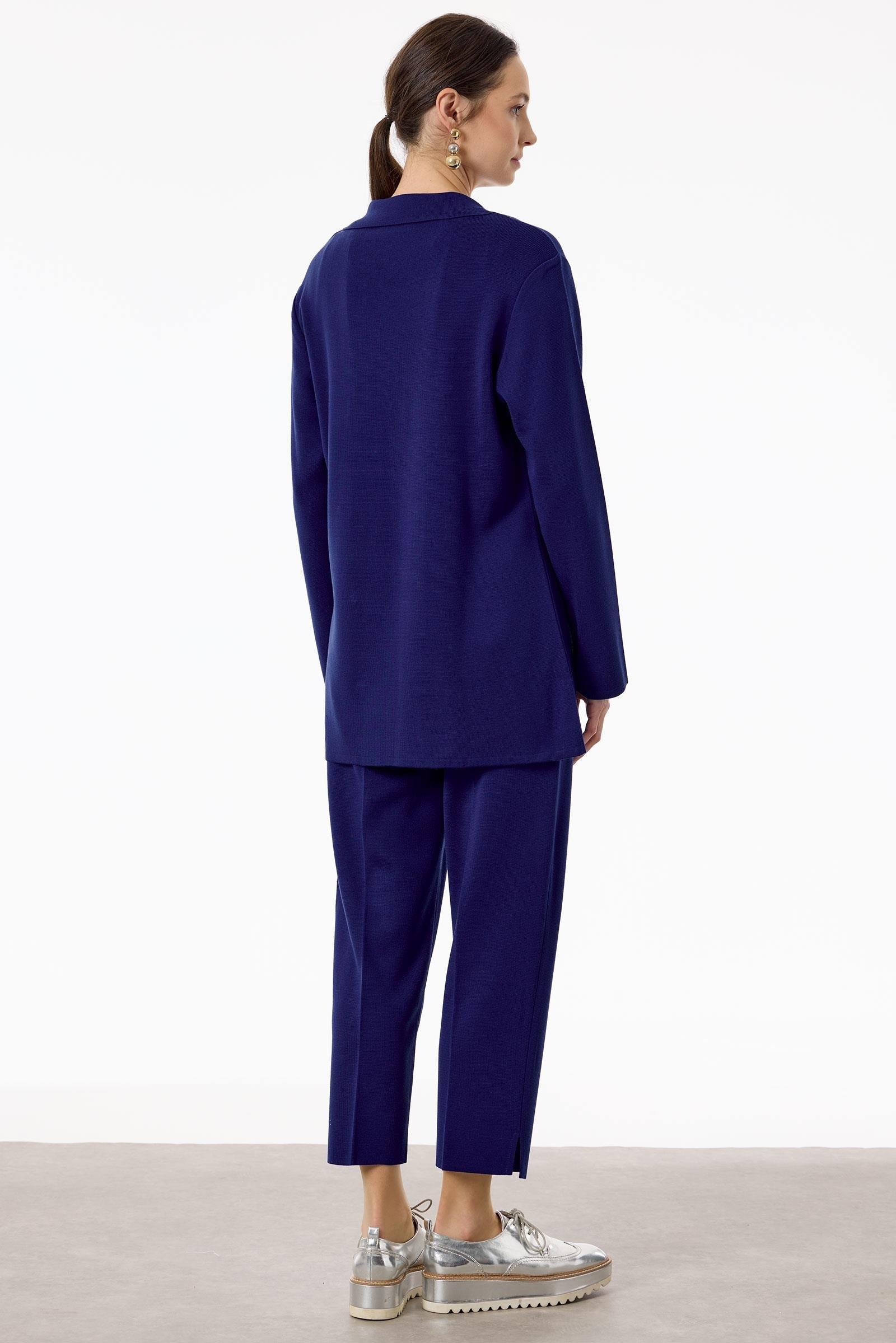 Kruvaze Ceket Pantolon Triko Takım SAKS