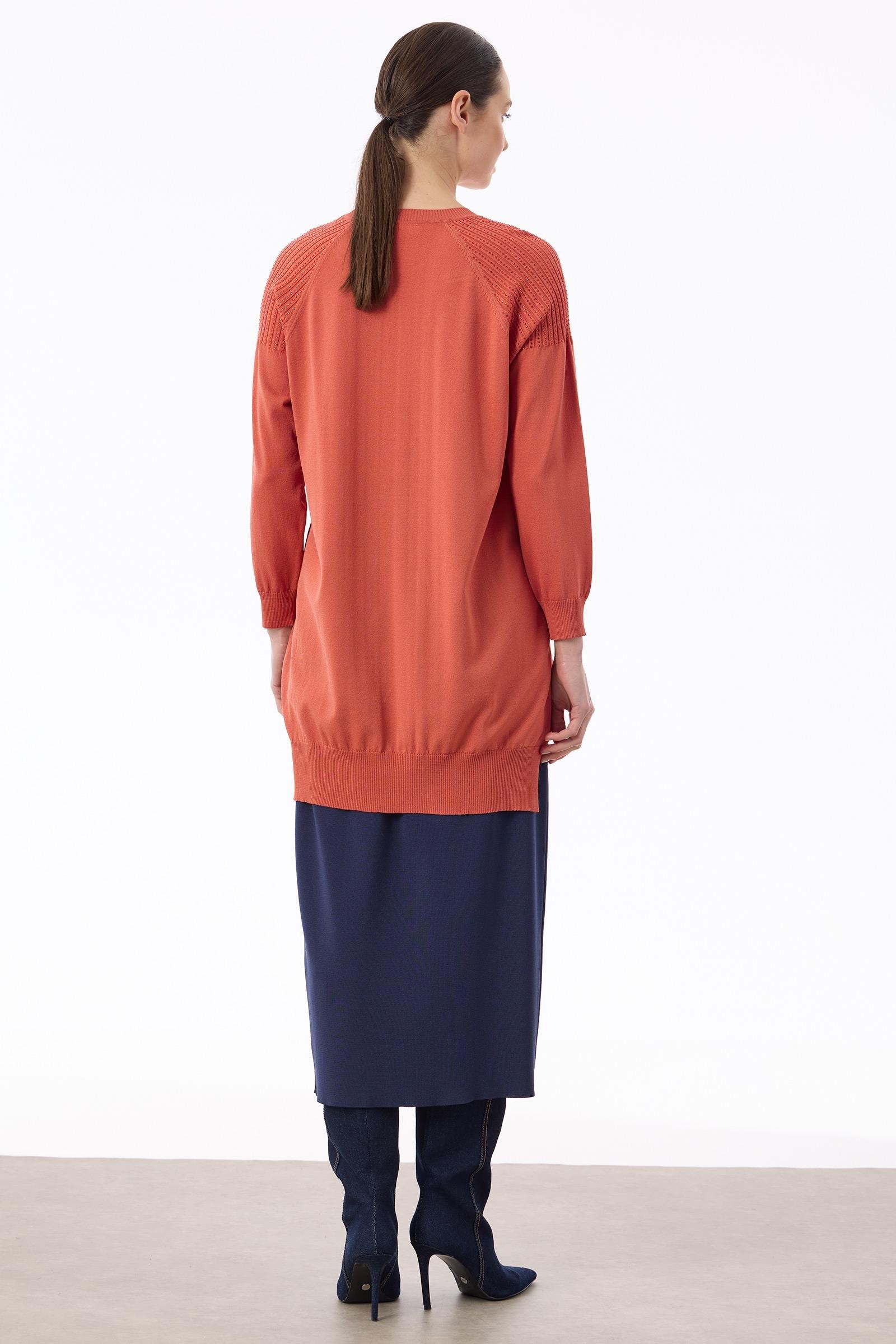 Omuzlar Taş Baskılı Rayon Tunik SOMON