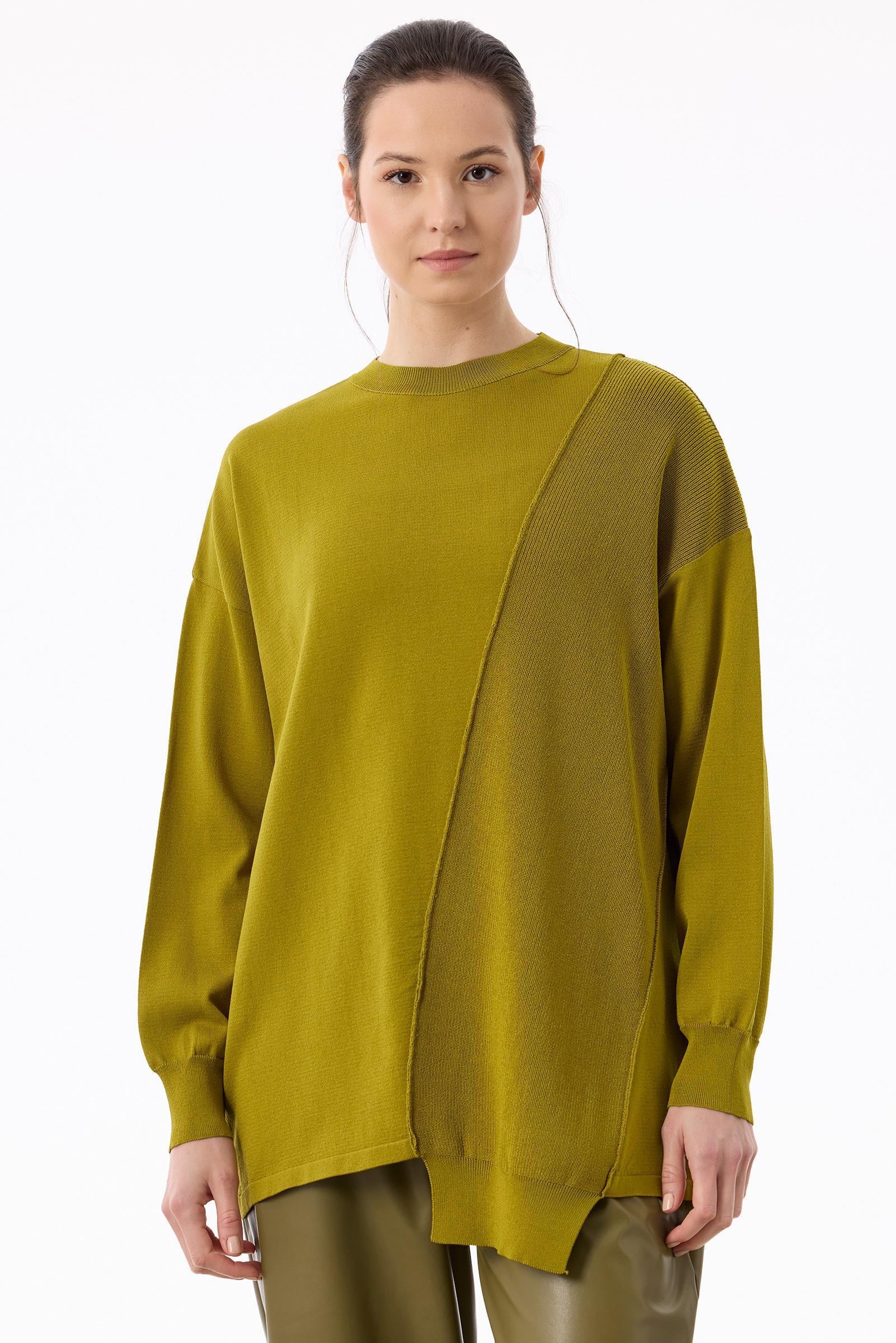 Örgü Detaylı Rayon Tunik ASİT