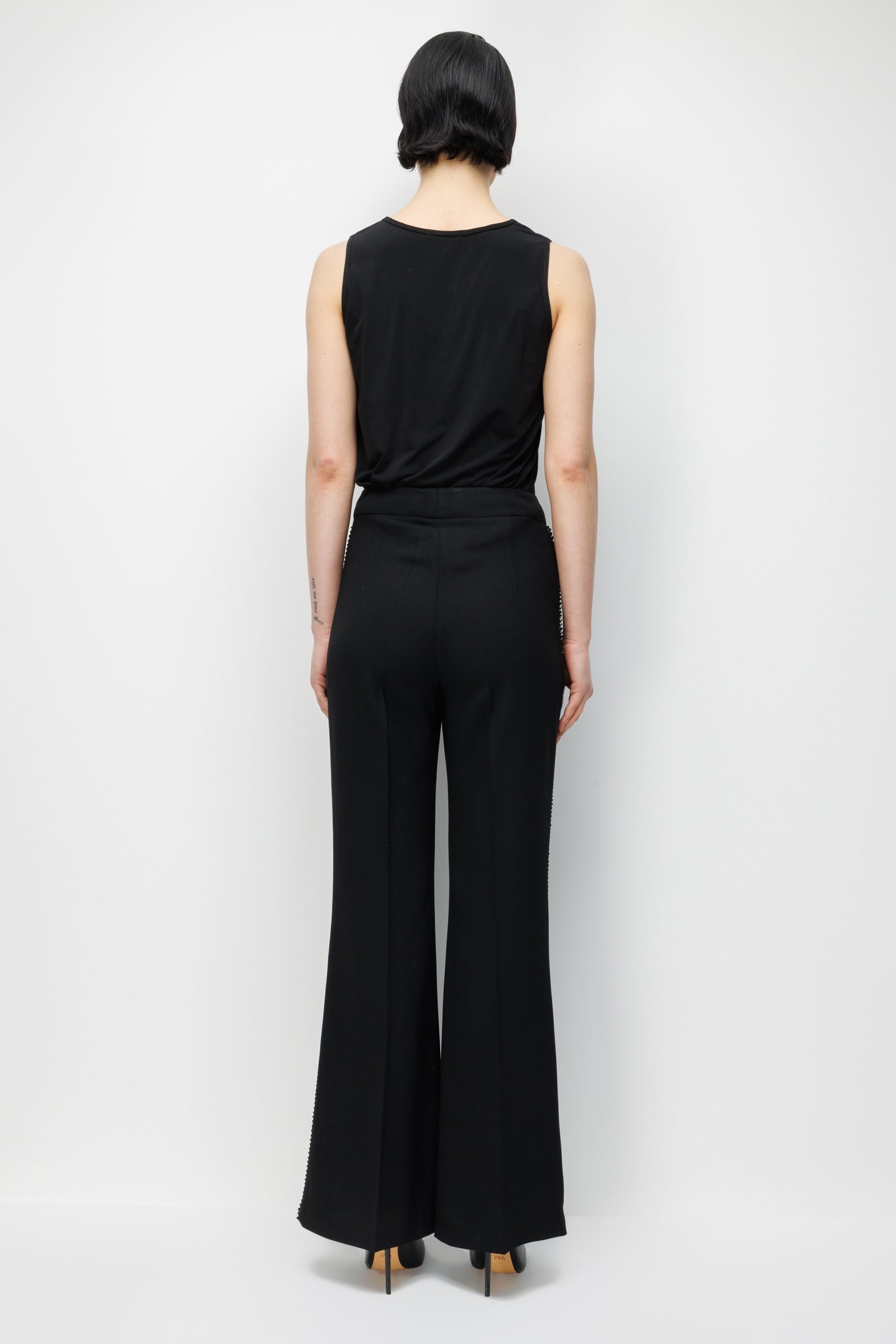Modailgi  Bol Paça Pantolon - 75006 / 75009 Siyah