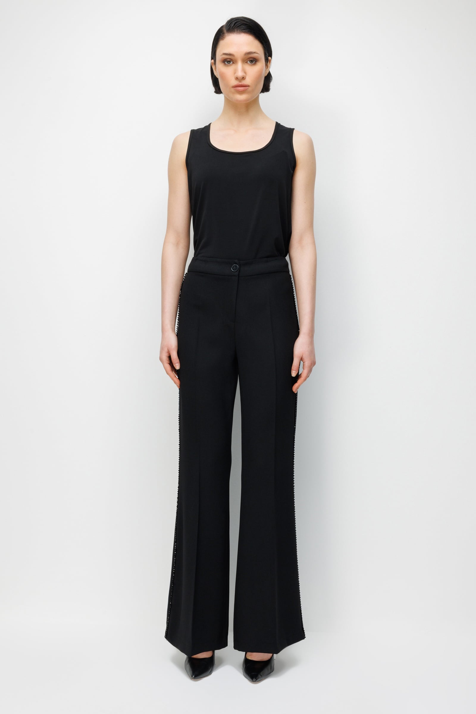 Modailgi  Bol Paça Pantolon - 75006 / 75009 Siyah
