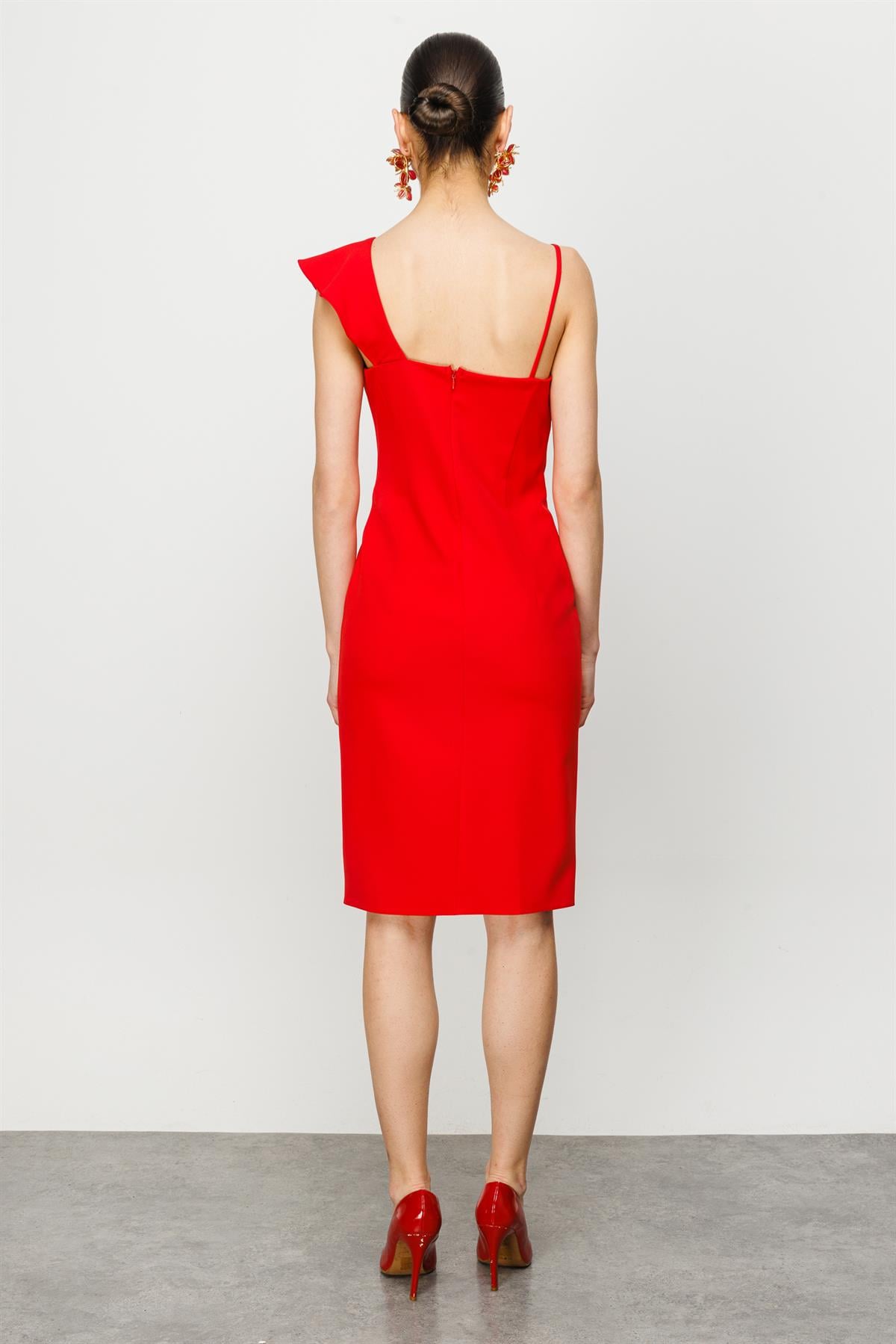 Modailgi  Elbise Kırmızı