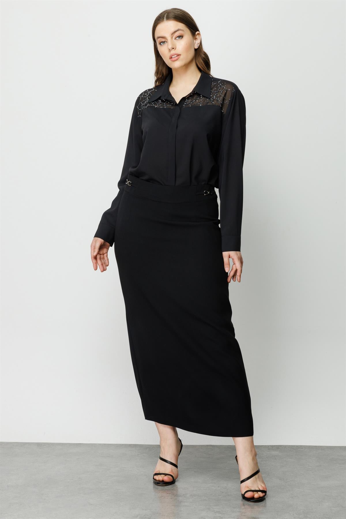 Modailgi  Etek Siyah