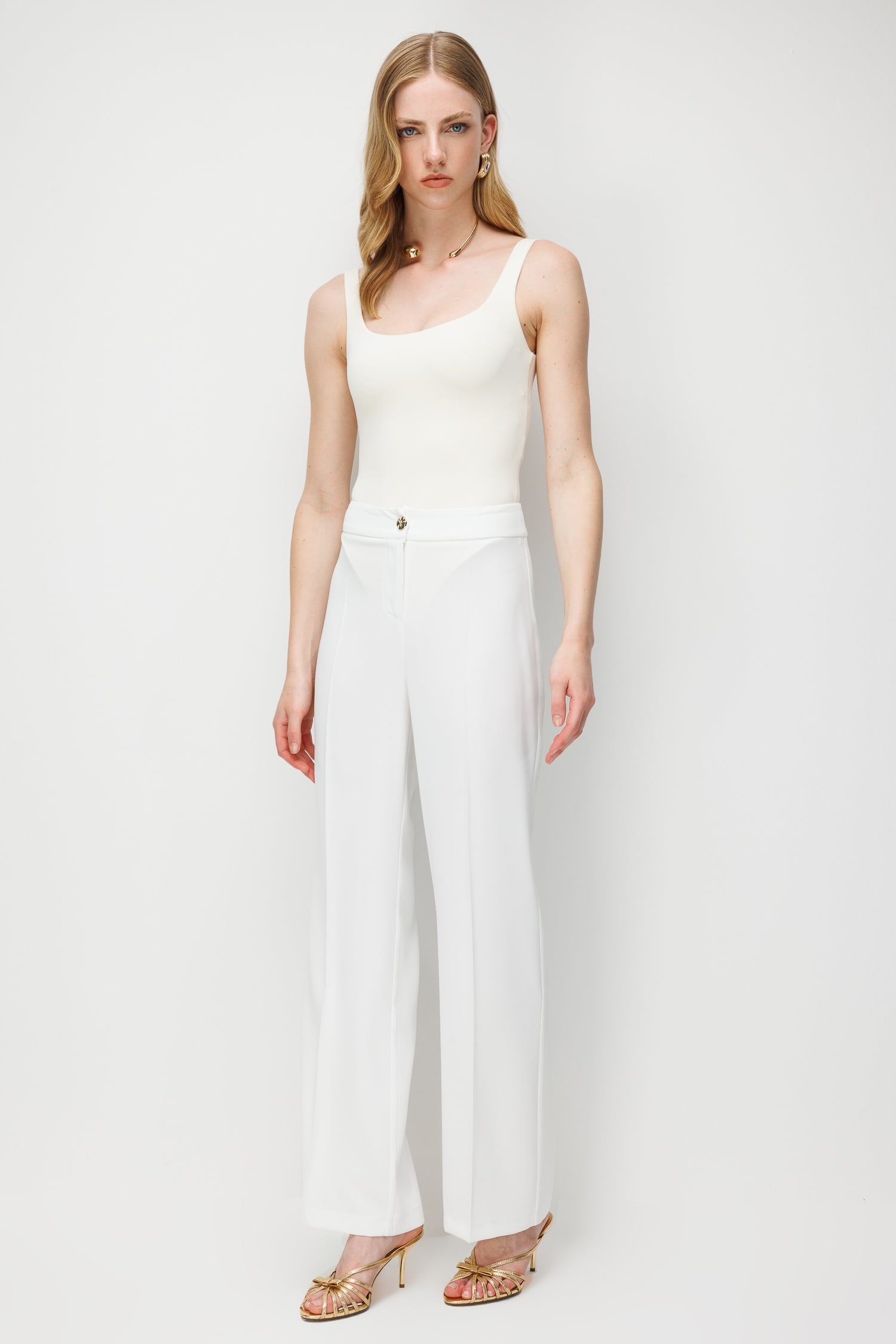 Modailgi  Klasik Dokuma Pantolon - 75014 Ekru